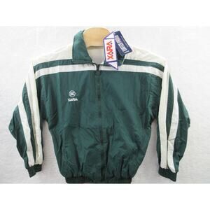 NWT Vintage Y2K 90s XARA Men's Small Waterproof Nylon Soccer Jacket